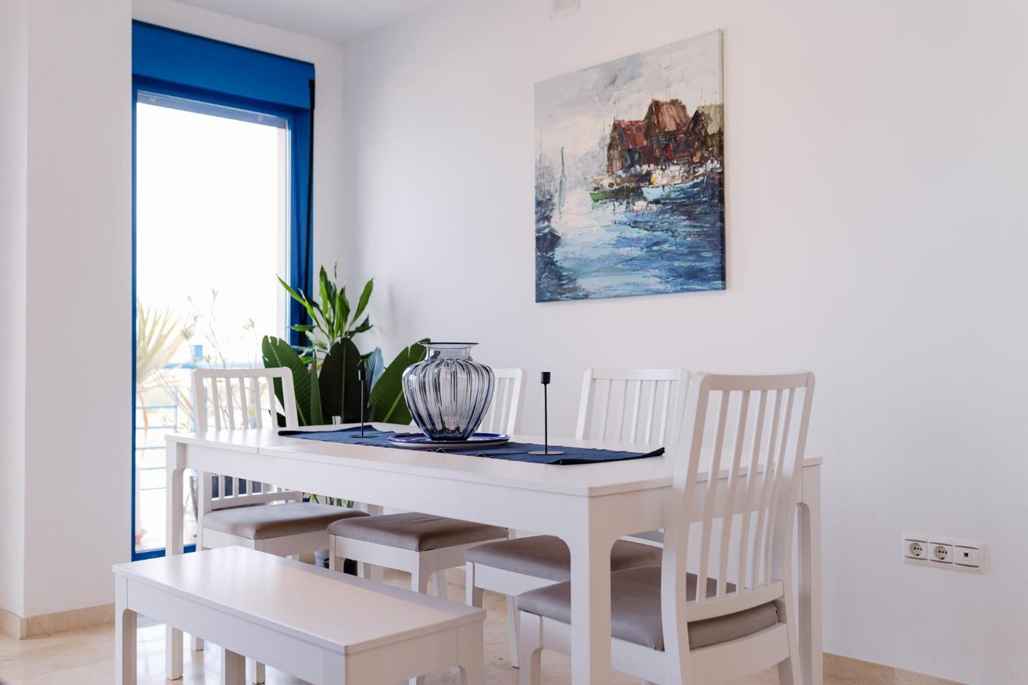 Blue Nautico - Penthouse With Stunning Views Of La Herradura 拉海瑞德拉 外观 照片