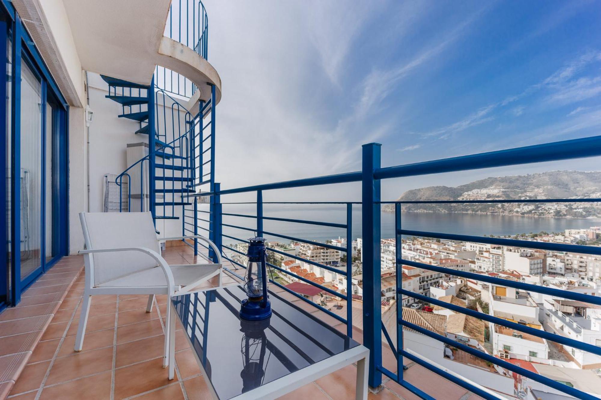 Blue Nautico - Penthouse With Stunning Views Of La Herradura 拉海瑞德拉 外观 照片