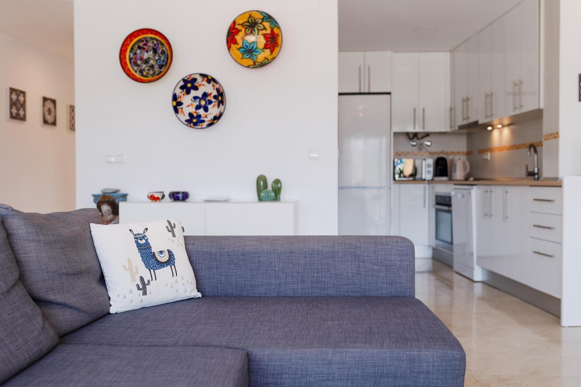 Blue Nautico - Penthouse With Stunning Views Of La Herradura 拉海瑞德拉 外观 照片