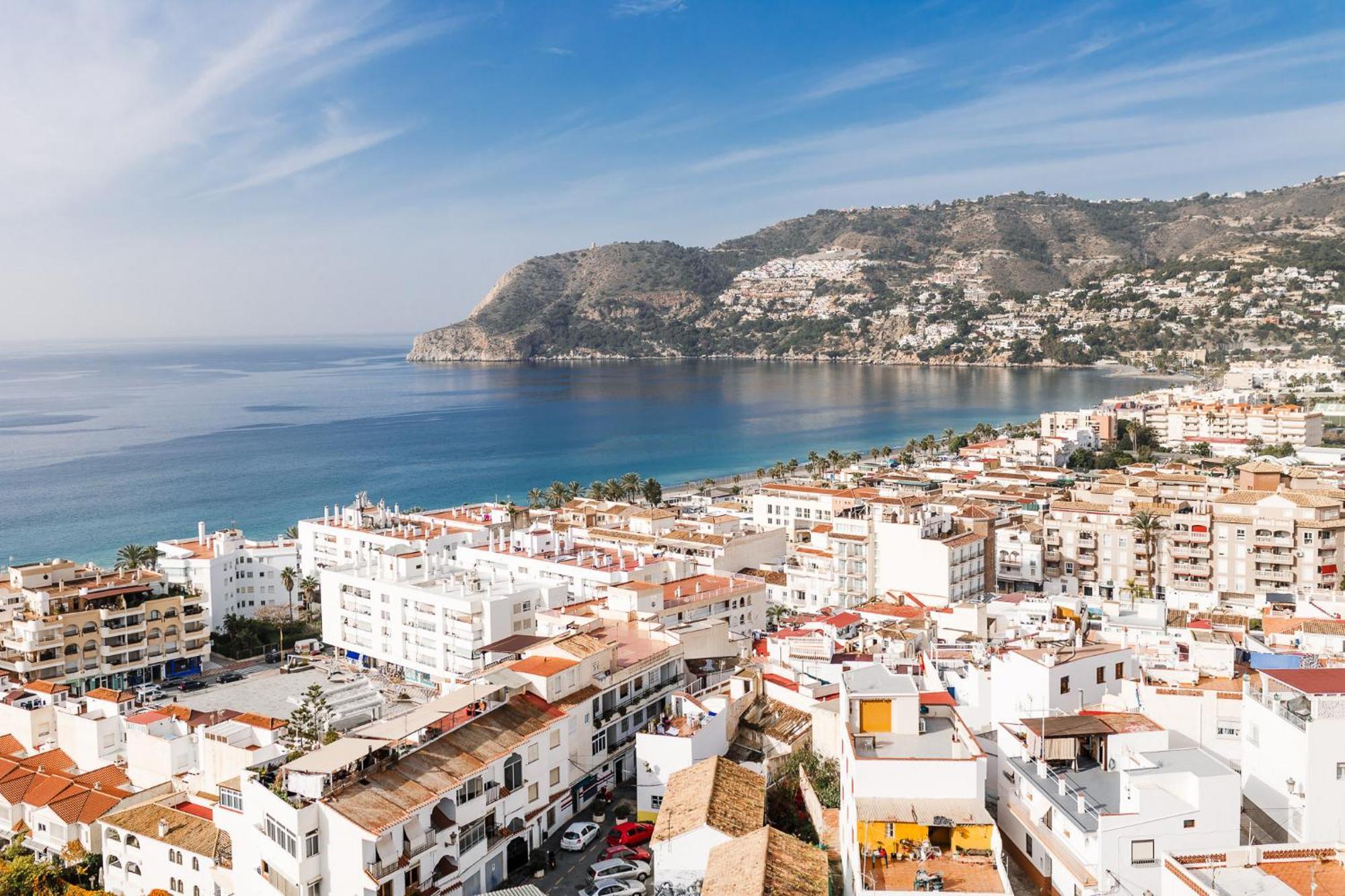 Blue Nautico - Penthouse With Stunning Views Of La Herradura 拉海瑞德拉 外观 照片